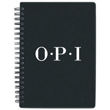 aerial view a black 5 x 7 80 lined pocket buddy notebook, image 1 of 3