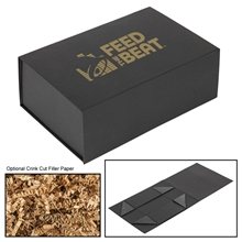 a group of jumbo rigid folding cardboard customized gift box