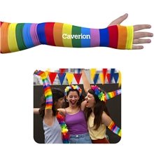 a rainbow rainbow arm sleeve