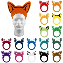 a group of animal ears pullover visor