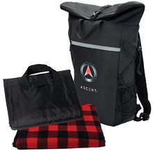a group of summer hike picnic kit