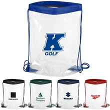 a group of the coliseum stadium drawstring bag