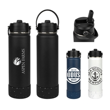 a group of waverly 27 oz double wall stainless steel water bottle