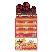 a group of football schedule magnet
