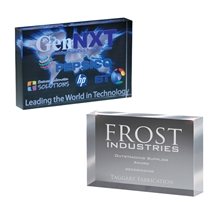 a group of small freestanding block award