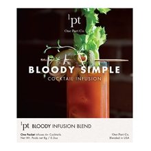 a group of bloody simple cocktail infusion drink packet