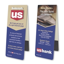 aerial view a group of magnetic folding bookmark, image 1 of 2