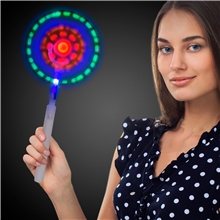 a group of led windmill light wand