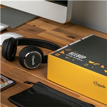 aerial view a group of beebop(tm) wireless headphones, image 1 of 6