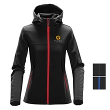 a group of stormtech(r) orbiter softshell hoody