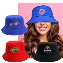 aerial view a group of classic bucket hat, image 1 of 2