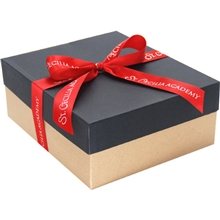a black 4 mug deluxe gift box