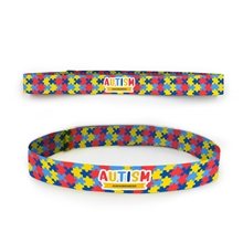 a group of dye - sublimated headband