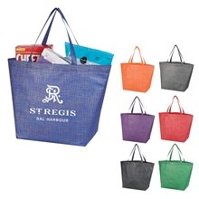 a group of crosshatch non - woven shopper tote bag