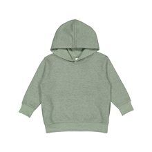 aerial view a bamboo blackout rabbit skins toddler pullover fleece hoodie - all, image 1 of 2