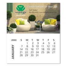 a group of good value(tm) business card magnet with 12- sheet calendar