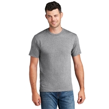 aerial view a athletic heather port company(r) fan favorite tee, image 1 of 5