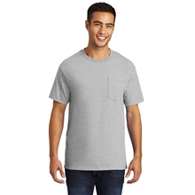 aerial view a ash port company(r) - tall essential pocket tee, image 1 of 6