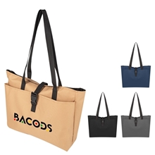 a group of bianca buckle tote bag