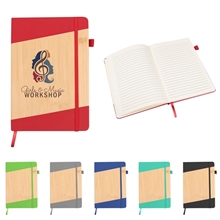 a group of bamboo look journal