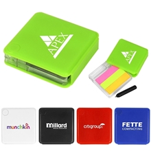 a group of sliding sticky note set