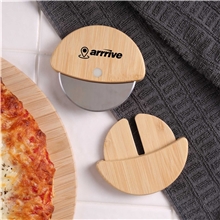 aerial view a group of chun bamboo pizza cutter, image 1 of 4