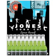 aerial view a group of 36 small banner - all over dye sub, image 1 of 2