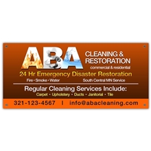 aerial view a group of 60 large banner - all over dye sub, image 1 of 2