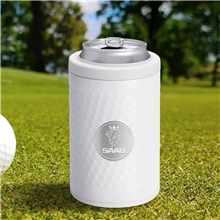 aerial view a group of swig 12oz golf partee can bottle cooler, image 1 of 2