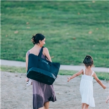 aerial view a group of rtic everyday insulated tote bag, image 1 of 2