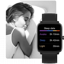 aerial view a group of 3plus vibe lite smart watch, image 1 of 2