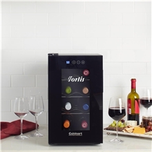 a group of cuisinart 8- bottle wine cellar