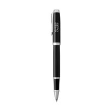 aerial view a black - silver trim parker im rollerball, image 1 of 6