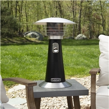 a group of cuisinart outdoors(r) tabletop patio heater