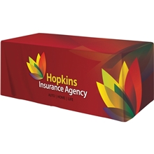 a group of all over dye sub tradeshow tablecloth cover - 6