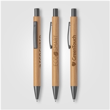 a group of bambowie bamboo pen