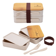 a group of savory lunch box set