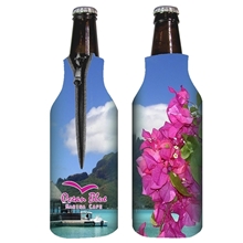 a group of zippered bottle coolie