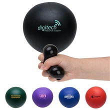 aerial view a group of squeeze pop stress ball, image 1 of 2