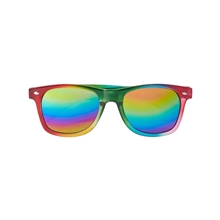 aerial view a rainbow b.free rainbow pride sunglasses, image 1 of 5