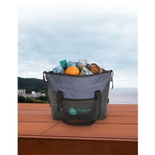 a group of koozie(r) empire recycled pvb cooler tote