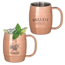 a group of sherpani copper plated moscow mule mug