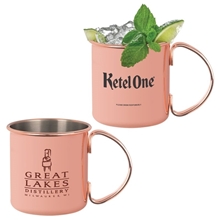 a group of tahiti copper plated moscow mule mug