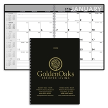 a group of detailed monthly planner