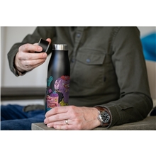 a group of acuara 600 ml double wall bottle