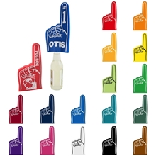 a group of 7.5 custom small foam finger hand