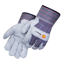 a as shown full feature select leather work gloves