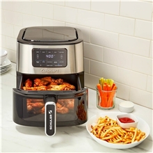 aerial view a group of cuisinart air fryer, image 1 of 8