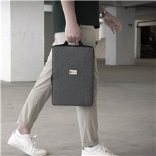 aerial view a group of versatile three - way laptop bag, image 1 of 3