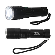 a group of icool telluride rechargeable 480- lumen aluminum tactical flashlight